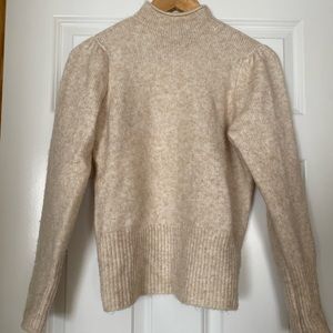 Size small beige turtle neck sweater